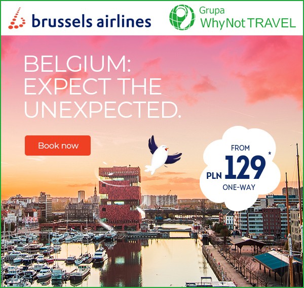 Brussels Airlines: przełam rutynę i poleć do Brukseli!  				 / Promocje