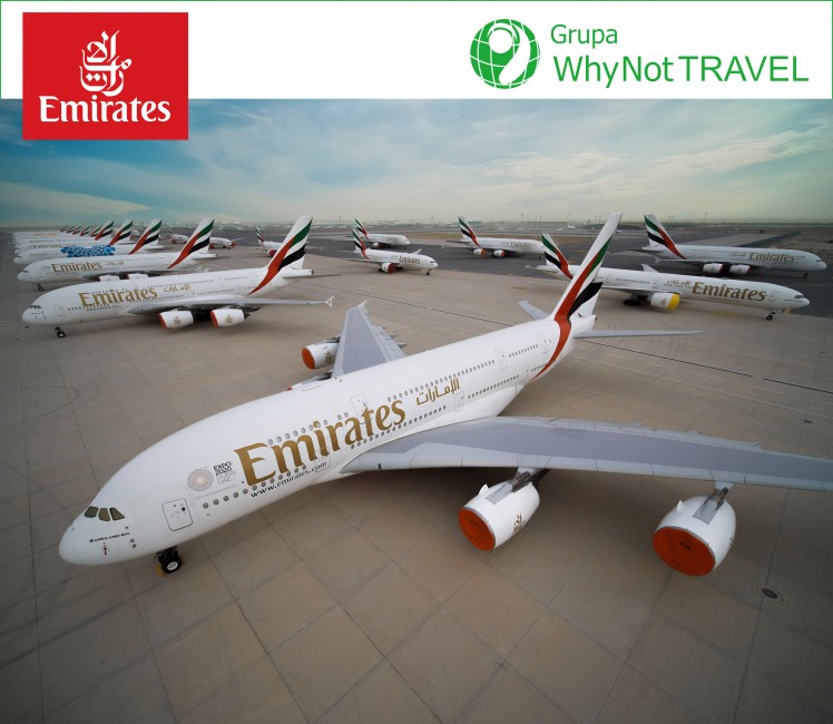 Emirates wznawiają loty pasażerskie do 9 miejsc na świecie  				 / Aktualności z branży  				 / Dla podróżników